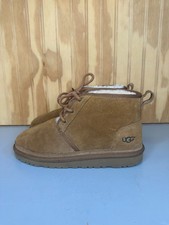 UGG Neumel Chukka Boots Womens Chestnut Suede Book Ankle Size 5