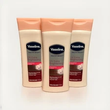 3 Pack! Vaseline Healthy Bright UV Extra Brightening Body Lotion 100ml