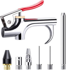 2-Way Connection Air Nozzle Blow Gun Kit, Air Compressor Accessory
