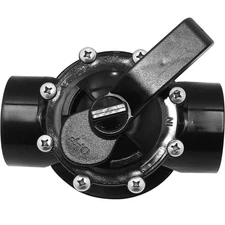 Deecaray 4716 2-Port 2" to 2-1/2" NeverLube Valve 170 GPM for Pool Spa CPVC