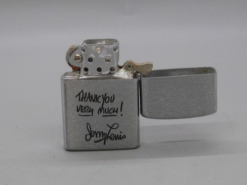 Vtg 60's Jerry Lewis Windette Lighter "Thank You Very Much" Signature Unused NOS - Picture 6 of 9