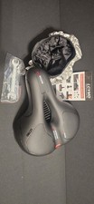 Extra Wide Bike Bicycle Saddle Seat Gel Cushion Soft Comfort Pad Brand New