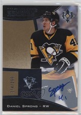 2015 Ultimate Collection Rookies /299 Tier 1 Autographed Daniel Sprong Auto 8sr