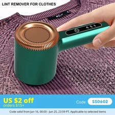 Electric Lint Remover USB Rechargeable Fabric Shaver Clothes Fuzz Trimmer