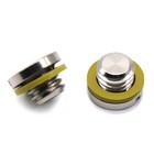 Lower Drain Plug Gearcase Screw & Gasket for Mercury Mercruiser 10-79953Q04 2Pcs