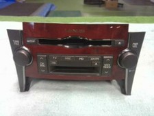 LEXUS USF40 LS460 Audio CD/MD Deck Player Wood Grain Car Parts Japan Used