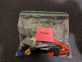 99% complete/please read Lego Speed Champions 75870 Chevrolet Corvette Z06