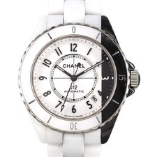 Authentic Chanel J12 Paradox Caliber 12.1 1.5" Ceramic H6515 Mechanical Auto...