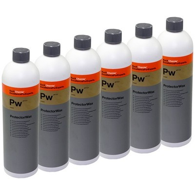 6x 1 Liter Koch Chemie Wachsversiegelung Pw Protector Wax Premium Wachs