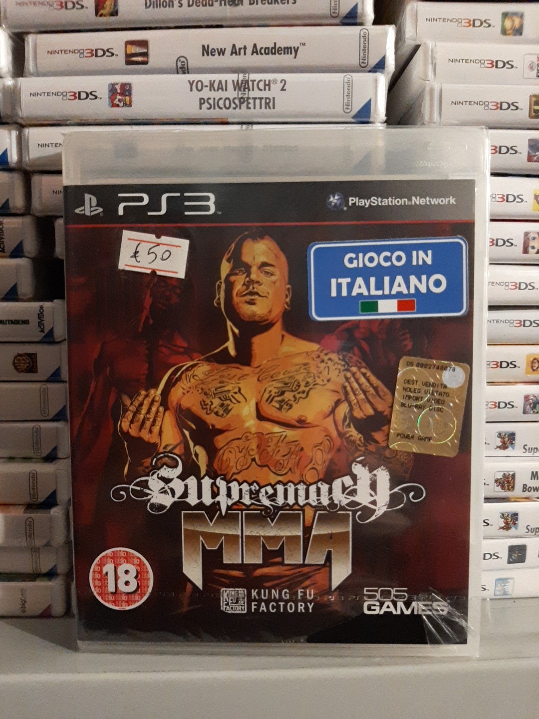 Supremacy MMA - PS3 UK Release Sony Factory Sealed!