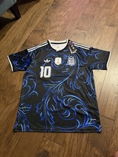 adidas Argentina National Team Soccer Jersey Messi #10 World Cup 2026 Size M