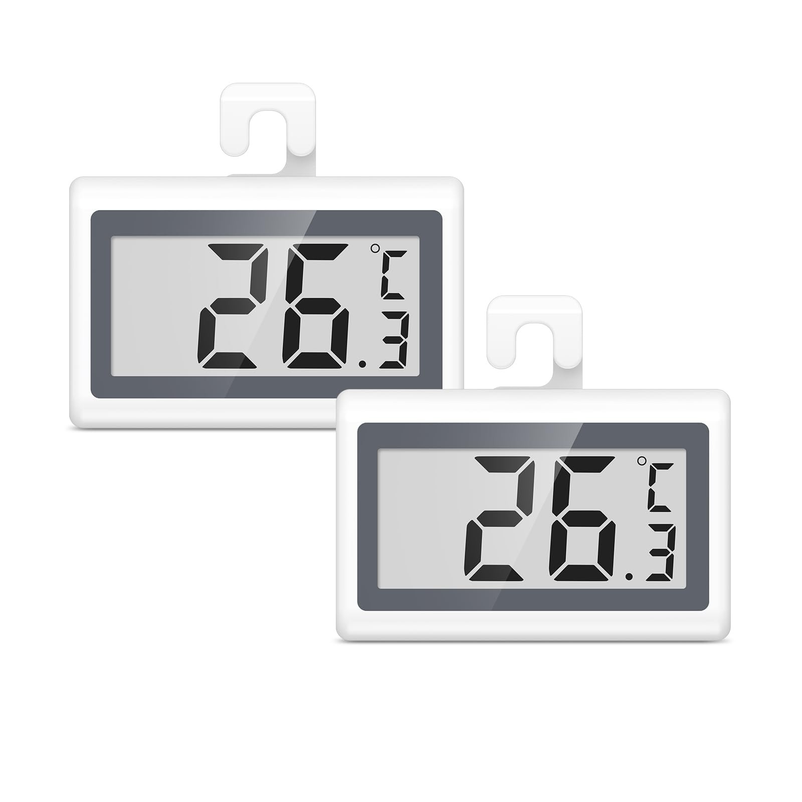 Thermomètre de réfrigérateur haute précision &plusmn;1&deg;C à grand affichage LCD