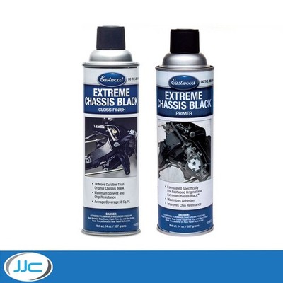 2 x Eastwood Extreme Chassis Black Gloss Finish Sprühlack - 397g Aerosol