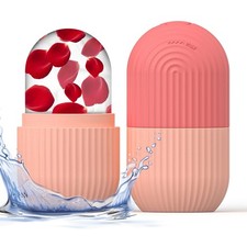 Silicone Face Ice Roller Mold Beauty Skin Care Ice Cube Facial Massage Tool 1Pc