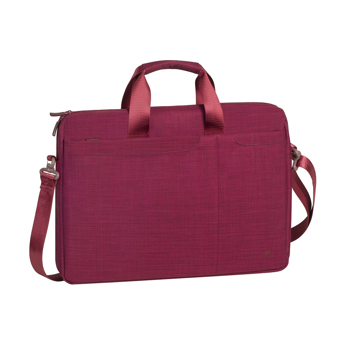 Sacoche ordinateur 15.6 pouces Rivacase rouge sacoche PC portable 2 compartiments