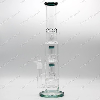18'' Inline Percolator Bong   Matrix UFO System, Premium Glass Water Pipe