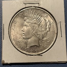 1922 Peace Dollar Silver $1 
