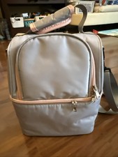 NCVI Breastmilk Cooler Bag, 2 Ice Packs, Breast Pump Bag, Fits 6 Bottles