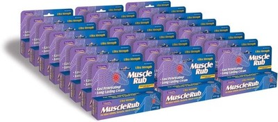 (24 Pack) Natureplex Muscle Rub Ultra Strength Cream Backache Menthol 1.0% 1.5oz