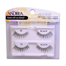 Andrea False Eyelashes Strip Lash Twin Packs, Two of a Kind 53