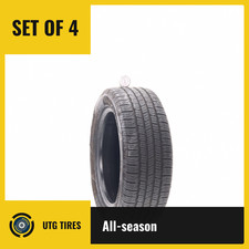 Set Of 4 Used 20555r16 Goodyear Reliant All-season 91v - 6.5-8.532 Ochl