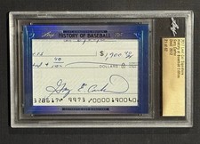 2018 Leaf History of Baseball Cut Signature Edition Cards 16