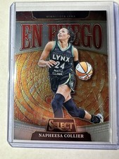 2025 Panini Select Napheesa Collier En Fuego Lynx