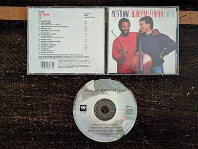 Yo-Yo Ma & Bobby McFerrin   Hush CD 1992 Classical Jazz Sony Masterworks