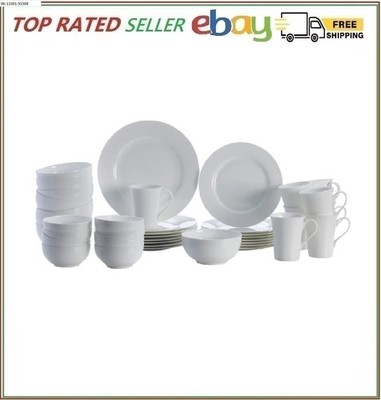 Mikasa Lausanne 40-piece Bone China Dinnerware Set New Free