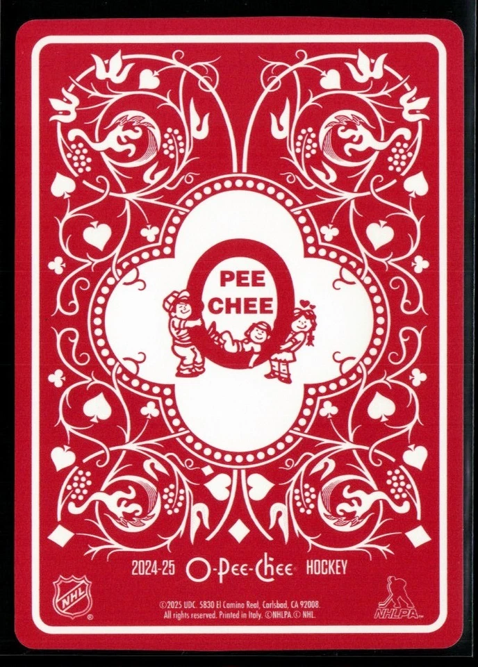 2024-25 O-Pee-Chee Playing Cards #8SPADES Cole Caufield - Image 2 of 2