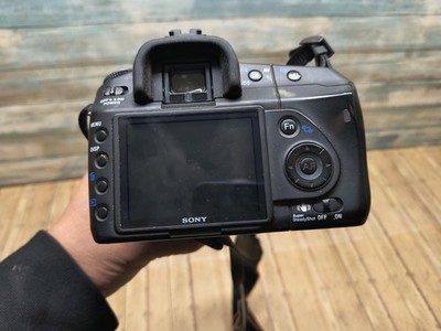 Sony Alpha DSLR-A200 10.2MP Digital SLR Camera - Black (Kit w/ DT