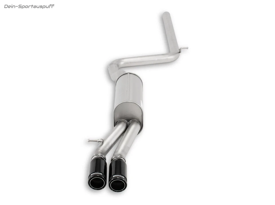 Impianto Remus Racing Ab OPF VW Polo 6 GTI AW 2x84mm Nero Cromo Arrotolato - Immagine 2 di 4