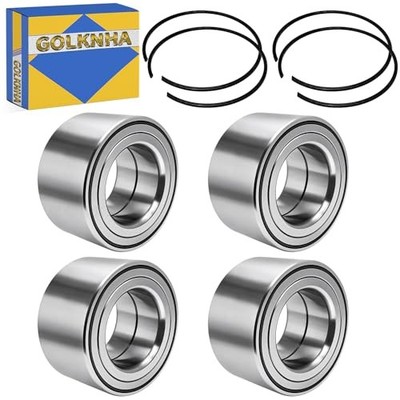 4pcs Front/Rear Wheel Bearing Kit & Circlip Compatible with Can-Am Maverick X3 