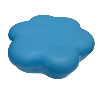 Tupperware 1.5 Gal Chip & Dip Flower Bowl Serving Tray SET Light Blue New
