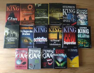 Stephen King: 17 Bände - Bücherpaket, Konvolut, Sammlung