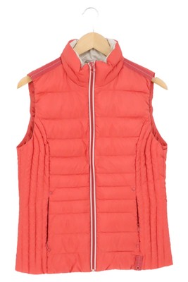 s.Oliver 2164696 Gilet Trapuntato, Bianco, 40 Donna