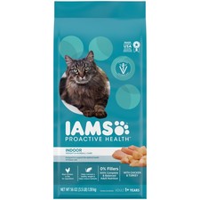 Iams Proactive Health Indoor Weight  Hairball Control Cat Food For Adult Cats