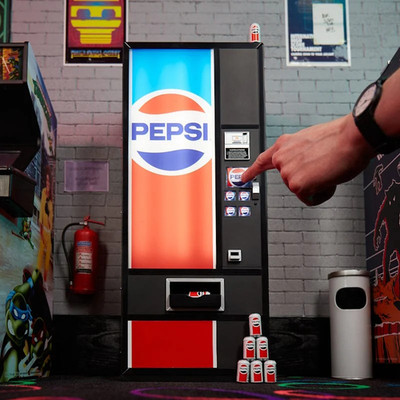 PEPSI Numskull Quarter Arcades 1/4 Scale USB HUB Charging Machine power 5 units