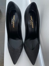 Saint Laurent black heels (10cm), size 38.5 (...