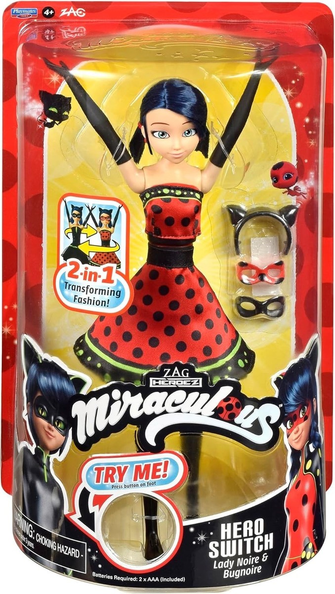 Miraculous Hero Switch Ladybug 10.5