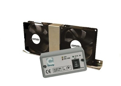 Camping Brunner Kühlschrankventilator Abwärme Zusatz Lüfter 12 V