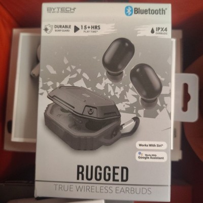 BYTECH RUGGED TRUE WIRELESS EARBUDS IPX4