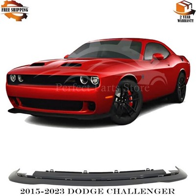 Front Lower Valance Textured Plastic For 2015-2023 Dodge Challenger