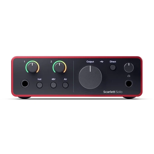 0815301001478 Focusrite Scarlett Solo 4. Gen - 2-Kanal Audio Interface Focusr