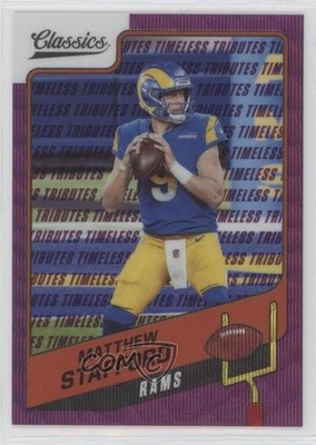 2021 Panini Classics 26/50 Matthew Stafford #78 qf8