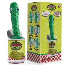 Dancing Pickle Toy - Sings, Repeats, Jokes - Funny Gag Gift for All Ages
