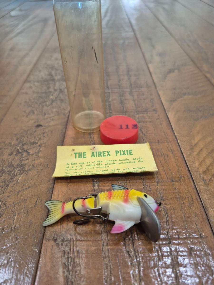 Vintage Airex Pixie Fishing Lure w/ Original Box&Paperwork. NOS | eBay