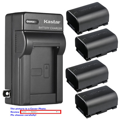 Kastar Battery Wall Charger for JVC BN-VG107 & JVC Everio GZ-MS230RUS GZ-MS230U