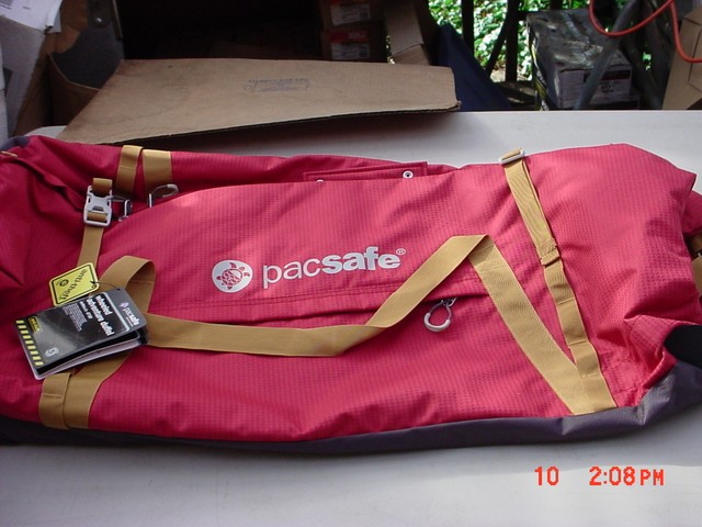 pacsafe duffelsafe at80