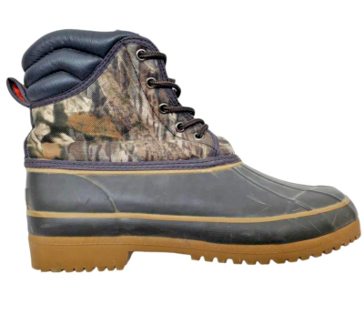 Hunting Boots Multicolor Camouflage Padded Collar Men
